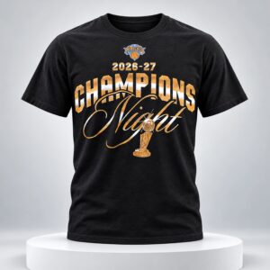 Knicks 2026 2027 Champions Ring Night Shirt 2