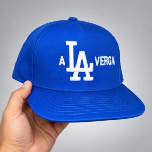 A LA Verga Dodgers Meme Hat 3