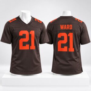 2026 Browns Denzel Ward Alternate Jersey 3