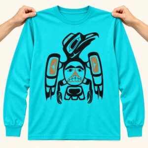 Jennifer Lawrence Turquoise Sweatshirt 1