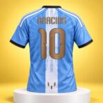 Lionel Messi Gracias Farewell Jersey