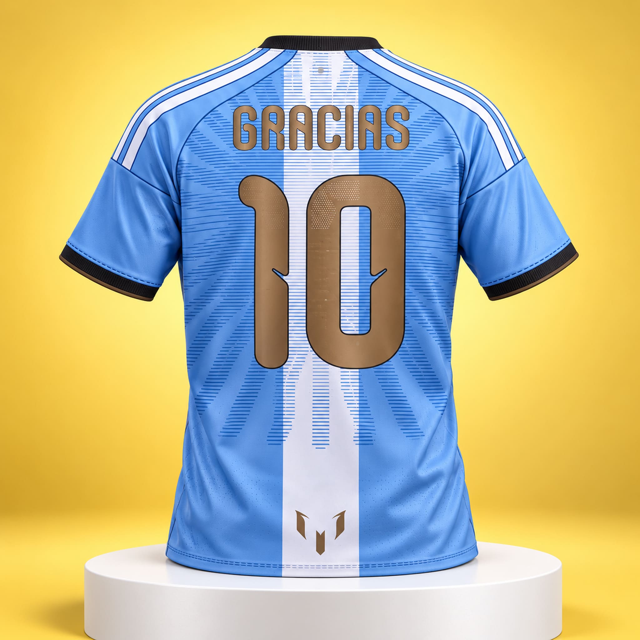Lionel Messi Gracias Farewell Jersey 1 Lionel Messi Gracias Farewell Jersey 1