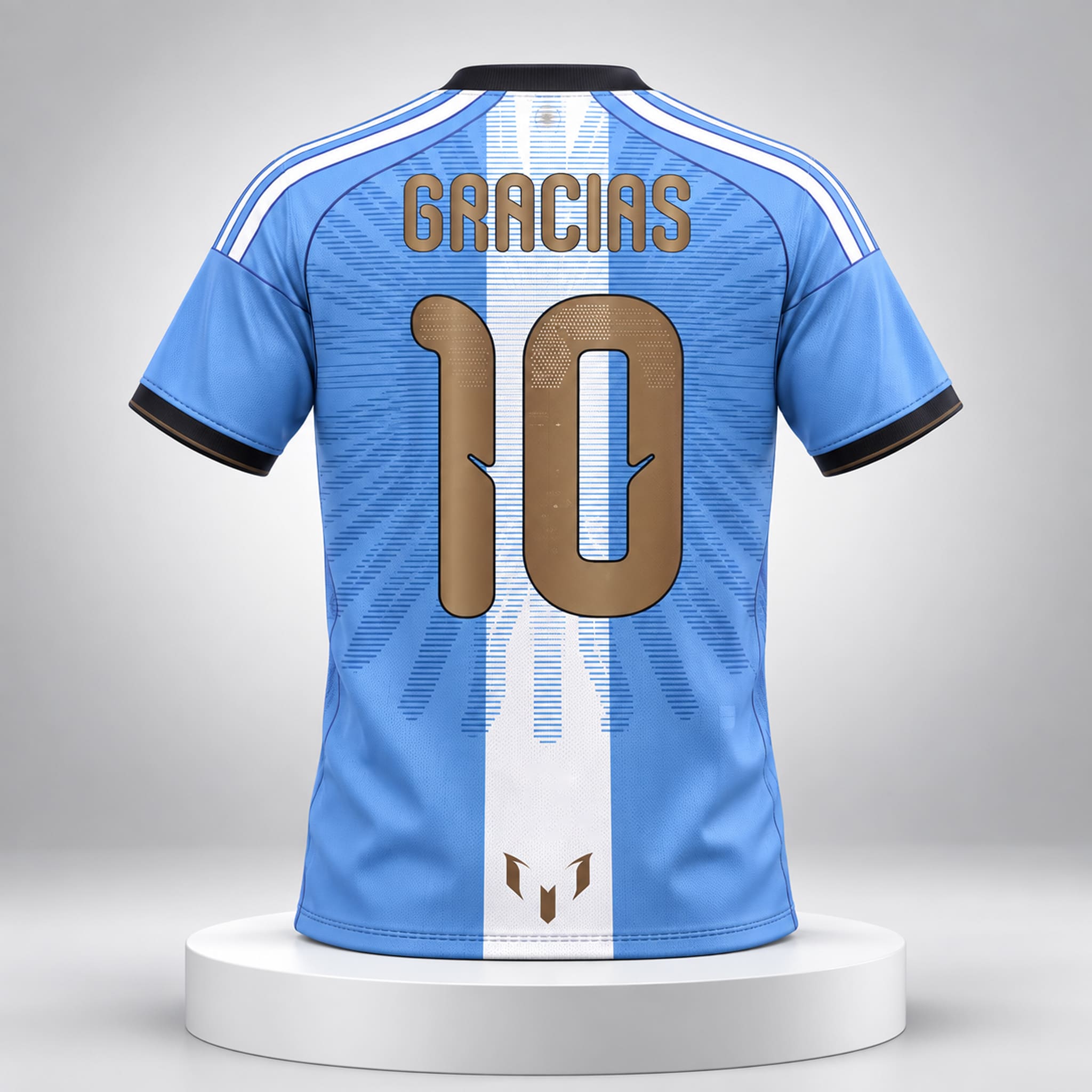 Lionel Messi Gracias Farewell Jersey 2 Lionel Messi Gracias Farewell Jersey 2