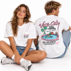 GTA VI x Miami Heat Pool Service Shirt 1