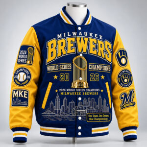Brewers World Series 2026 Champions Trophy Jacket 2
