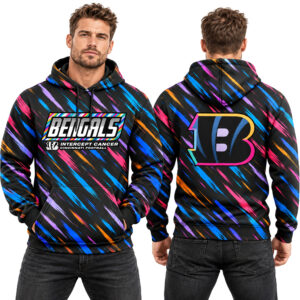 2026 Bengals Crucial Catch Colorful Hoodie 3