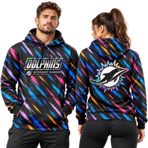 2026 Dolphins Crucial Catch Colorful Hoodie 2