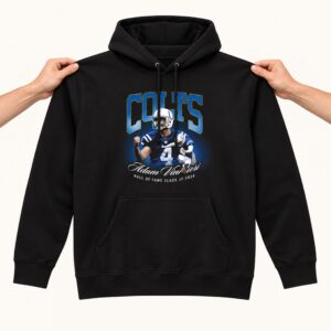 Colts Adam Vinatieri HOF 2026 Shirt 1