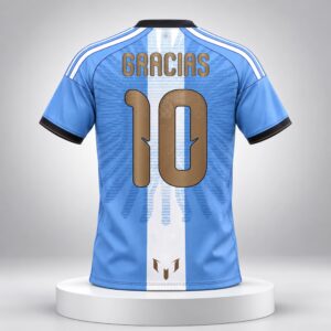 Lionel Messi Gracias Farewell Jersey 4 Lionel Messi Gracias Farewell Jersey 2
