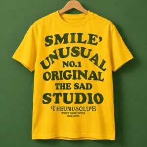 Smile Unusual No 1 Original The Sad Studio Shirt 1