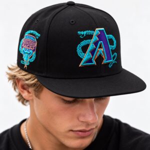 Arizona D backs Midnight Venom Hat 3