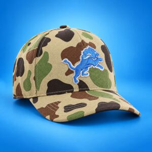 Lions Duck Camo Hat 2026 3