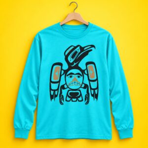 Jennifer Lawrence Turquoise Sweatshirt