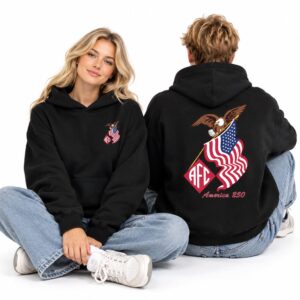 Nick Shirley Amercia Eagle Hoodie 2