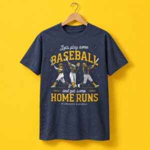 2026 Brewers Let's Play Some Baseball T Shirt 1