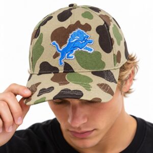 Lions Duck Camo Hat 2026 2