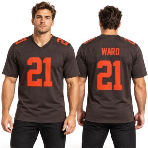 2026 Browns Denzel Ward Alternate Jersey 2