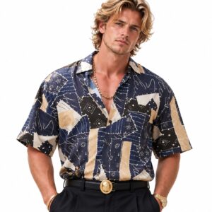 Walton Goggins Miami Vice 85 Hawaiian Shirt