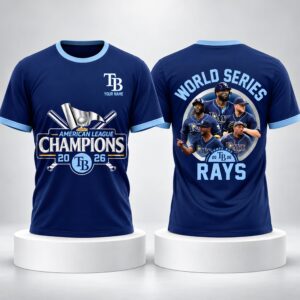 2026 Tampa Bay Rays ALCS Champs World Series Shirt 1