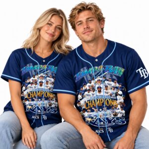 TB Rays 2026 ALCS Champions Roster Jersey 3