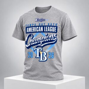 2026 Rays American League Champions Parade Shirt 2