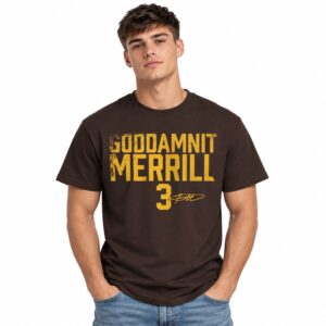 SD Padres Goddamnit Merrill Shirt 2