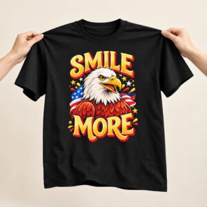 American Eagle Smile More T Shirt 2